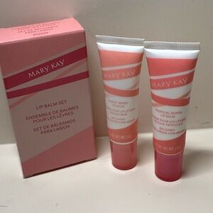 Mary Kay Lip Balm Duo - Sweet Berry & Tropical Guava